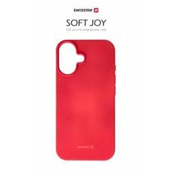Swissten Soft Joy Pro iPhone 16, červené