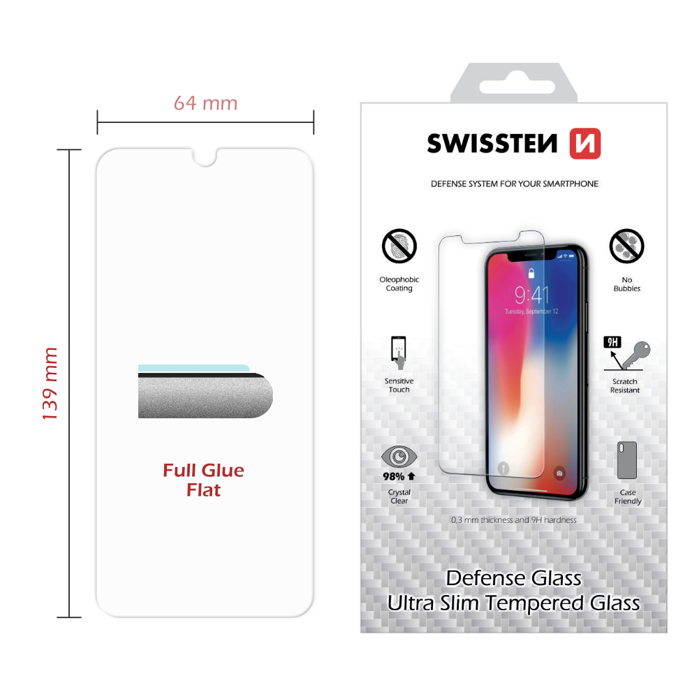 Swissten temperované sklo Samsung Galaxy A20e