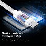 Swissten kabel USB-C, červený, 0.2 m  