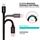 SWISSTEN Textile USB-C, datový kabel, šedý, 1,2 m