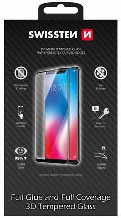 Swissten sklo Ultra Durable Huawei P20 Lite, bílé