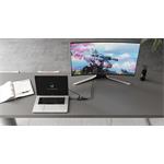 Swissten USB-C hub 4v1, aluminium  