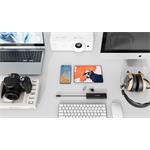 Swissten USB-C hub 8v1, aluminium  
