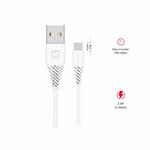 Swissten USB / USB-C kábel, biely