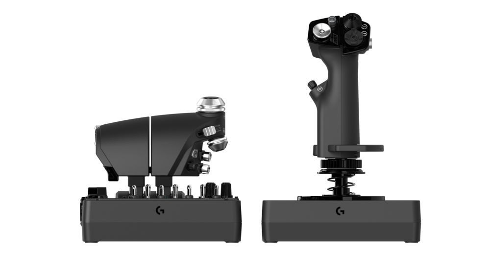 Systém MG Logitech Pro Flight X-56 Rhino H.O.T.A.S.