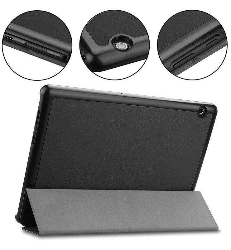 Tactical Book Tri Fold Pouzdro pro Samsung T500/T505 Galaxy Tab A7 10.4 Blue