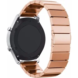 Tactical Buckle magnetický kovový řemínek pro Apple Watch 1/2/3 38mm Rose Gold - růžovo zlatý