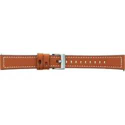 Tactical Color Kožený Pásek pro Samsung Gear S2 Classic Gold - zlatý
