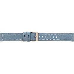 Tactical Color kožený řemínek pro Samsung Gear 42mm Blue - modrý