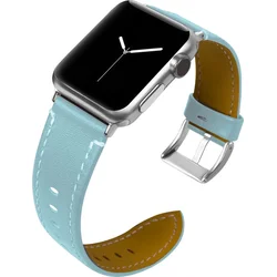 Tactical Color kožený řemínek pro Samsung Gear 46mm Blue - modrý