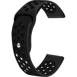 Tactical Double Silikonový Řemínek pro Amazfit Stratos 3 Black - černý