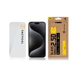 Tactical Glass Shield 2.5D sklo pro Apple iPhone 15 Pro Max Clear