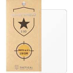 Tactical Glass Shield 2.5D sklo pro Motorola G71 Clear 