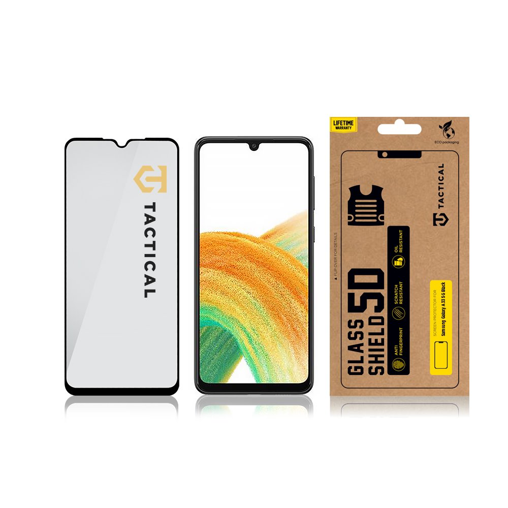 Tactical Glass Shield 5D sklo pro Samsung Galaxy A33 5G Black