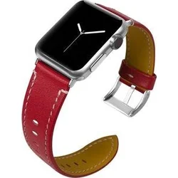Tactical kožený řemínek pro Fitbit Versa Red