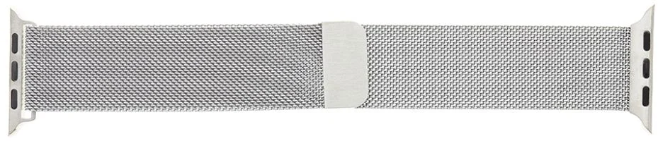 Tactical Loop magnetický kovový remienok pre Apple Watch 4 44mm Silver - strieborný 2445295