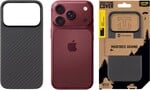 Tactical MagForce Aramid Kryt pro Apple iPhone 17 Pro/18 Pro Black