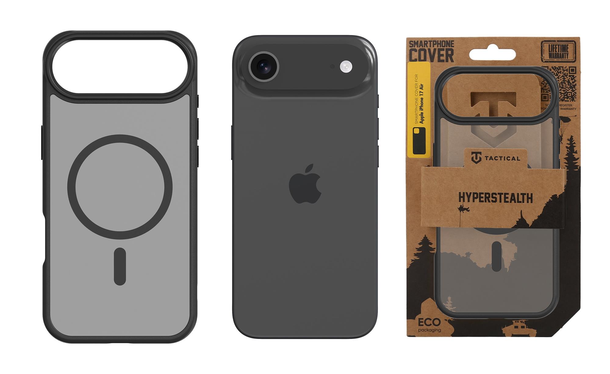 Tactical MagForce Hyperstealth Kryt pro iPhone Air Asphalt