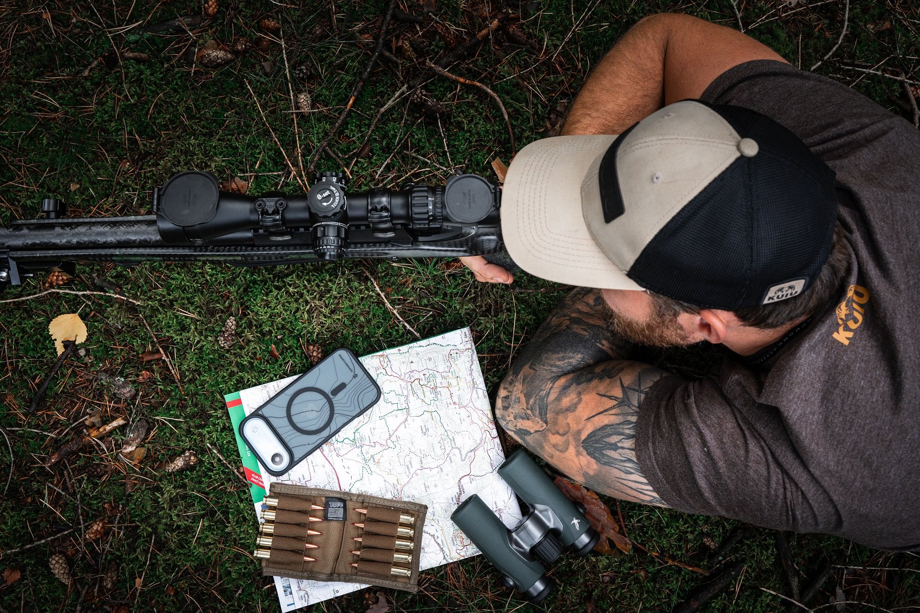 Tactical MagForce Hyperstealth Sika Kryt pro iPhone 16e Forest Green