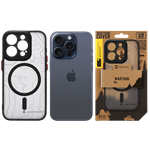 Tactical MagForce Warthog Kryt pro Apple iPhone 15 Pro Asphalt