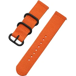 Tactical Nylon Pásek pro Samsung Gear 46mm Orange - oranžový