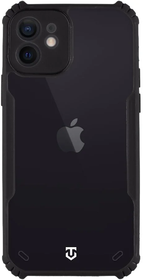 Tactical Quantum Stealth Kryt pro Apple iPhone 12 Clear/Black