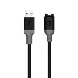 Tactical Recce 3:20 kabel pro Garmin USB-A černý/šedý