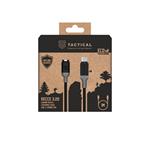 Tactical Recce 3:20 kabel pro Garmin USB-C černý/šedý