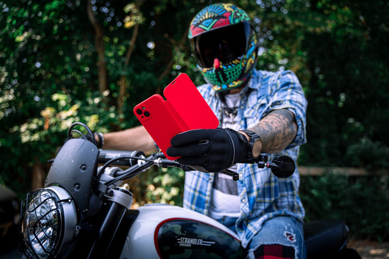 Tactical Safety Smoothie Kryt pro Apple iPhone 13 Pro Max Chilli