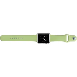 Tactical Silikonový Pásek pro Apple iWatch 1/2/3 42mm Green