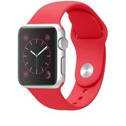 Tactical silikonový řemínek pro Apple Watch 1/2/3 38mm Red - červený 2445815 - Wearables