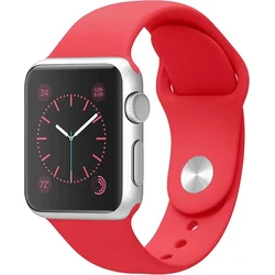 Tactical silikonový řemínek pro Apple Watch 1/2/3 42mm Red - červený