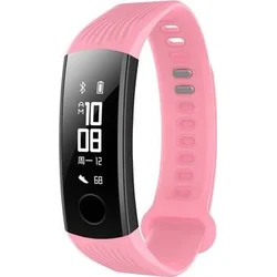 Tactical silikonový řemínek pro Honor Band 3 Pink - růžový