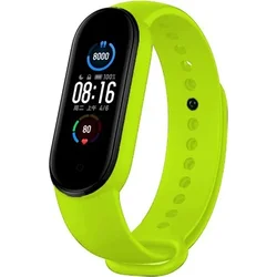 Tactical Silikonový Řemínek pro Xiaomi Mi Band 5 Green - zelený 2452474 - Wearables