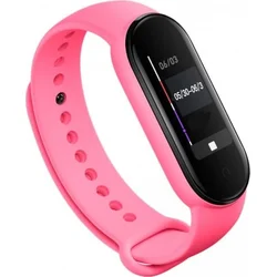 Tactical Silikonový Řemínek pro Xiaomi Mi Band 5 Pink - růžový