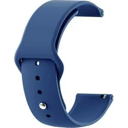 Tactical Silikonový Řemínek pro Xiaomi Mi Watch Color Dark Blue - tmavě modrý