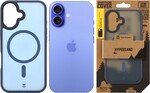 Taktické puzdro MagForce Hypersand pre Apple iPhone 16, tmavomodré