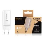 Taktický blesk GaN 65W biely