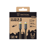 Taktický kábel Fast Rope Aramid 2.0 USB-C/USB-C 2 m