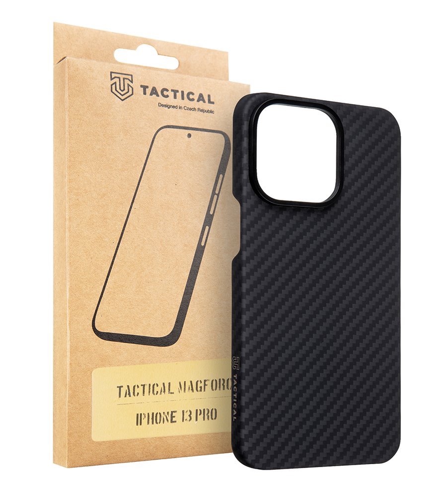 Taktický kryt MagForce Aramid pre Apple iPhone 13 Pro čierny