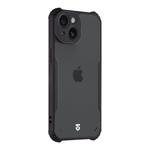 Taktický kryt Quantum Stealth pre Apple iPhone 15 Priehľadný/čierny