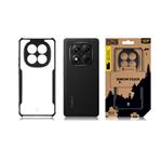 Taktický kryt Quantum Stealth pre Xiaomi Redmi Note 14 Pro 5G Clear/Black