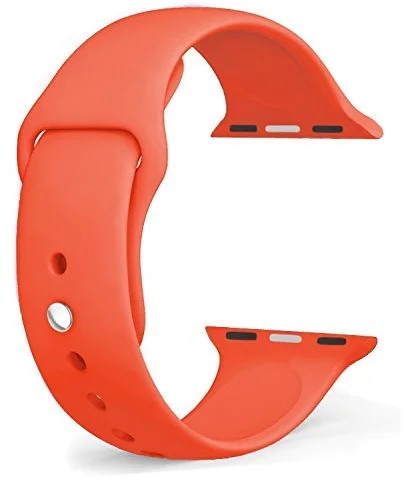 Taktický silikónový remienok pre Xiaomi Mi Watch Color Orange - oranžový