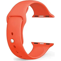 Taktický silikónový remienok pre Xiaomi Mi Watch Color Orange - oranžový