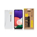 Taktický sklenený štít 2,5D sklo pre Samsung Galaxy A22 4G Clear