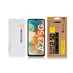 Taktický sklenený štít 2,5D sklo pre Samsung Galaxy A23 5G Clear