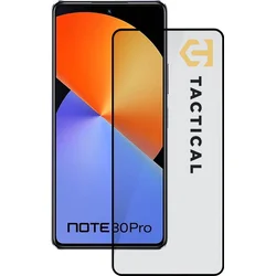 Taktický sklenený štít 5D sklo pre Infinix Note 30 PRO Black