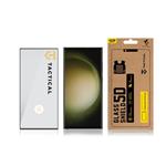 Taktický sklenený štít 5D sklo pre Samsung Galaxy S23 Ultra Black