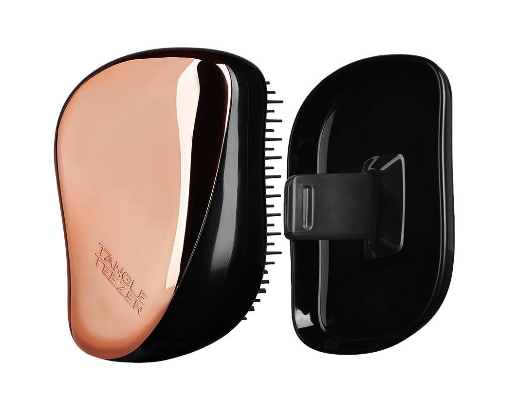 Tangle Teezer Compact Styler kefa na vlasy Black Rose Gold