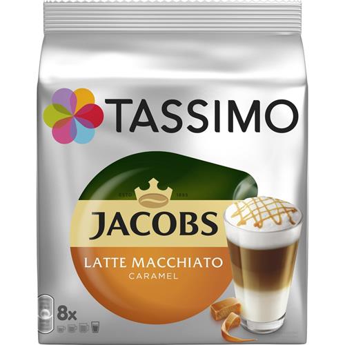 Tassimo Jacobs Latte Macchiato Caramel 8 nápojov TASSIMO LATTE MACCHIATO CARAME